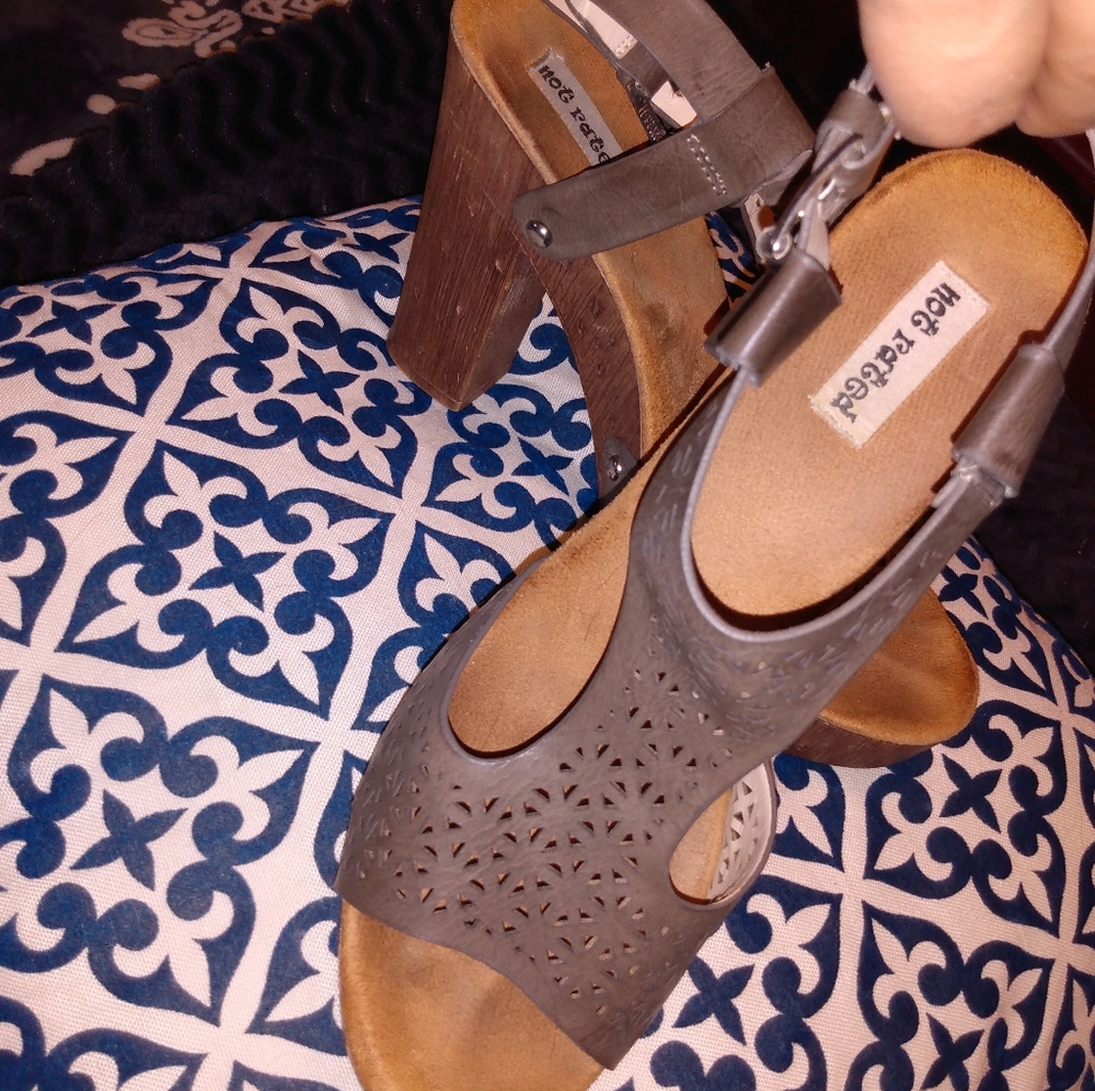 Not rated heeled sandals